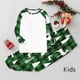 thumbnail image 1 of Conjunto navideño de moda para padres e hijos, pijama con estampado a cuadros para el hogar, cuello redondo, manga larga, conjunto de dos piezas para niños, blusa y pantalones de poliéster para niños, 1 of 5