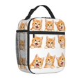 thumbnail image 2 of Cute Cat Faces Lunch Bag Portable Thermal Lunch Box for Men and Women, 2 of 6