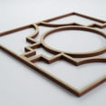 thumbnail image 5 of Ekena Millwork 7 3/8"W x 7 3/8"H x 1/4"T Extra Small Gypsum Decorative Fretwork Wood Wall Panels, Birch, 5 of 18