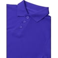 thumbnail image 2 of Ma Croix Kids Pique Polo Shirt Solid Plain Short Sleeve Uniform Regular Fit, 2 of 4