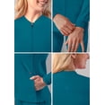 thumbnail image 4 of Adar Addition Scrubs For Women - Zippered Bomber Scrub Jacket, 4 of 7