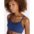 thumbnail image 3 of No Boundaries Fit Stretch Scoop Bralette with Lace, Women's XS-3XL, 3 of 4