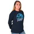 thumbnail image 3 of Lazy Beach Bum Procrastinator Retro Long Sleeve TShirt Men Women Brisco Brands M, 3 of 6