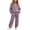 Purple, variant on Kids Hoodie 2-Piece Set Boys Girls Long Sleeve Pullover and Sweatpants Fall Winter Athletic Outfit Casual Sweatsuit for Youth 4-15 Years