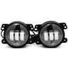 Krator Pair of 4" Fog Lights Driving Lamp DRL 30W LED Compatible with 1997-2016 Jeep Wrangler (TJ / JK)