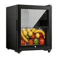 thumbnail image 2 of shyuyusa Mini Refrigerator With Small Freezing Compartment, Split Temperature Control Design, Household Portable Cold Storage Equipment for Personal Daily Food Storage, 2 of 6