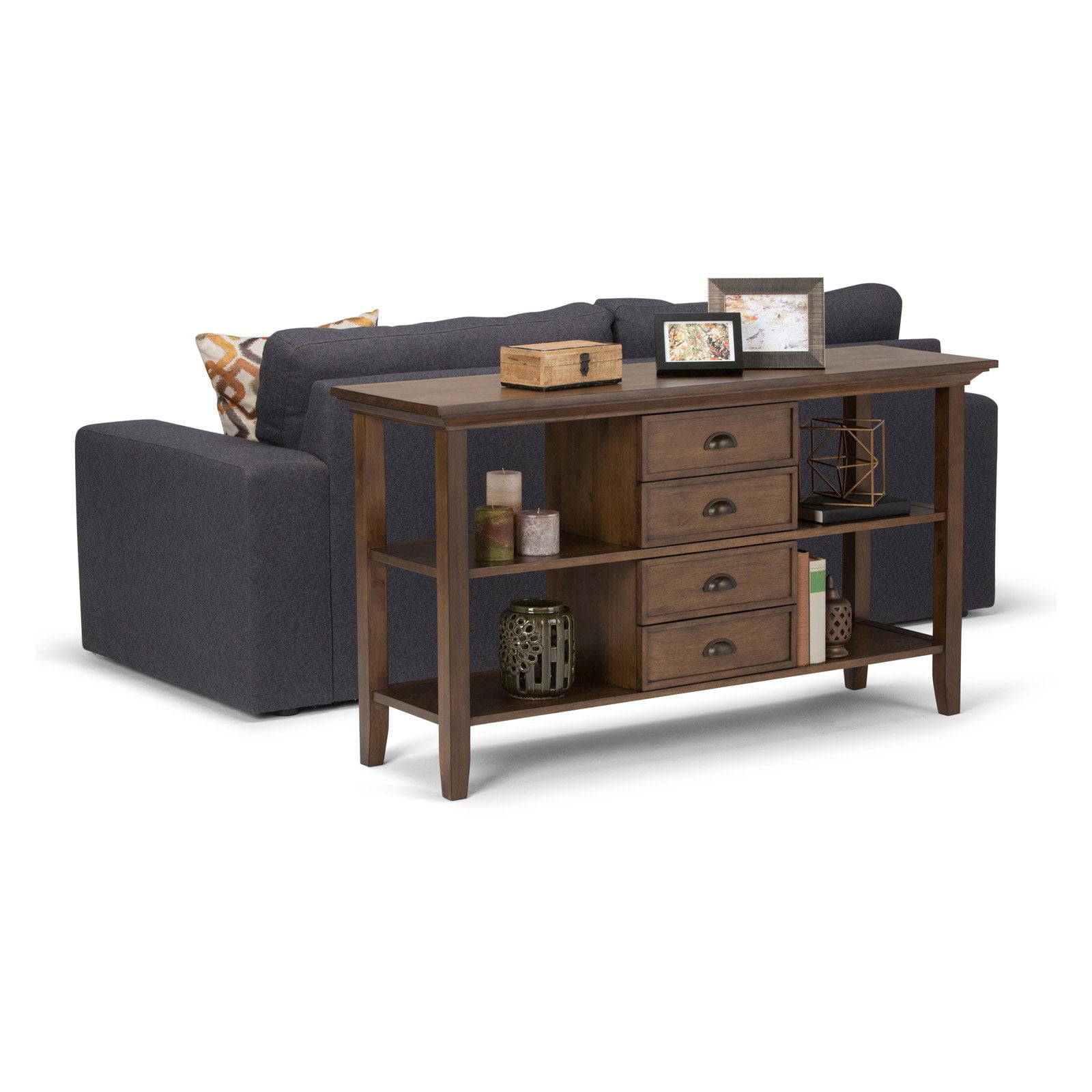 Simpli Home Redmond Console Sofa Table