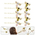 thumbnail image 4 of 10 Pcs Épingles à Cheveux en Métal Bee Bobby Accessoires pour Femmes Filles, 4 of 5