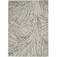 thumbnail image 2 of Nourison Rustic Textures Rustic Ivory/Grey 6' x 9' Area Rug, (6x9), 2 of 8
