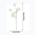 thumbnail image 3 of Zmeidao 10Pcs Artificial Daisy Flowers, Outdoor Fake Wildflowers with Stems Faux Flowers for Vase Floral Arrangements Home Garden Decoration, 3 of 8