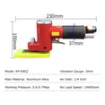 thumbnail image 3 of Mini Straight Line Air Sander With 2 Sanding Pads Random Orbital Pneumatic Sander Air-Operated Handheld Polisher Waxer For Auto Body Work Furniture Wood Metal Surface, 3 of 7