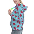 thumbnail image 2 of Sigee Strawberries for Women's Pullover Hoodie Sweatshirts Adult Casual Long Sleeve Sweatshirts ,Sizes S-2XL-X-Large, 2 of 7