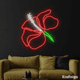 thumbnail image 4 of Craftnamesign Rose – Mallow Neon Sign, Flower Shop LED Sign, Bedroom Decor, 4 of 4