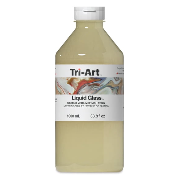 Tri-Art Liquid Glass Acrylic Pouring Medium - 1 L
