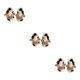 thumbnail image 1 of Sonducket Zapatillas de casa para mujer, adorables zapatillas de felpa cálida para invierno y otoño, sandalias de tacón plano antideslizantes Type1 NO1, 1 of 6