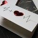 thumbnail image 4 of Tarjeta de felicitación tridimensional de cuero DIY con la frase "Amo tu corazón" y borde de corazón. Tarjeta Qixi para el Día de San Valentín., 4 of 5