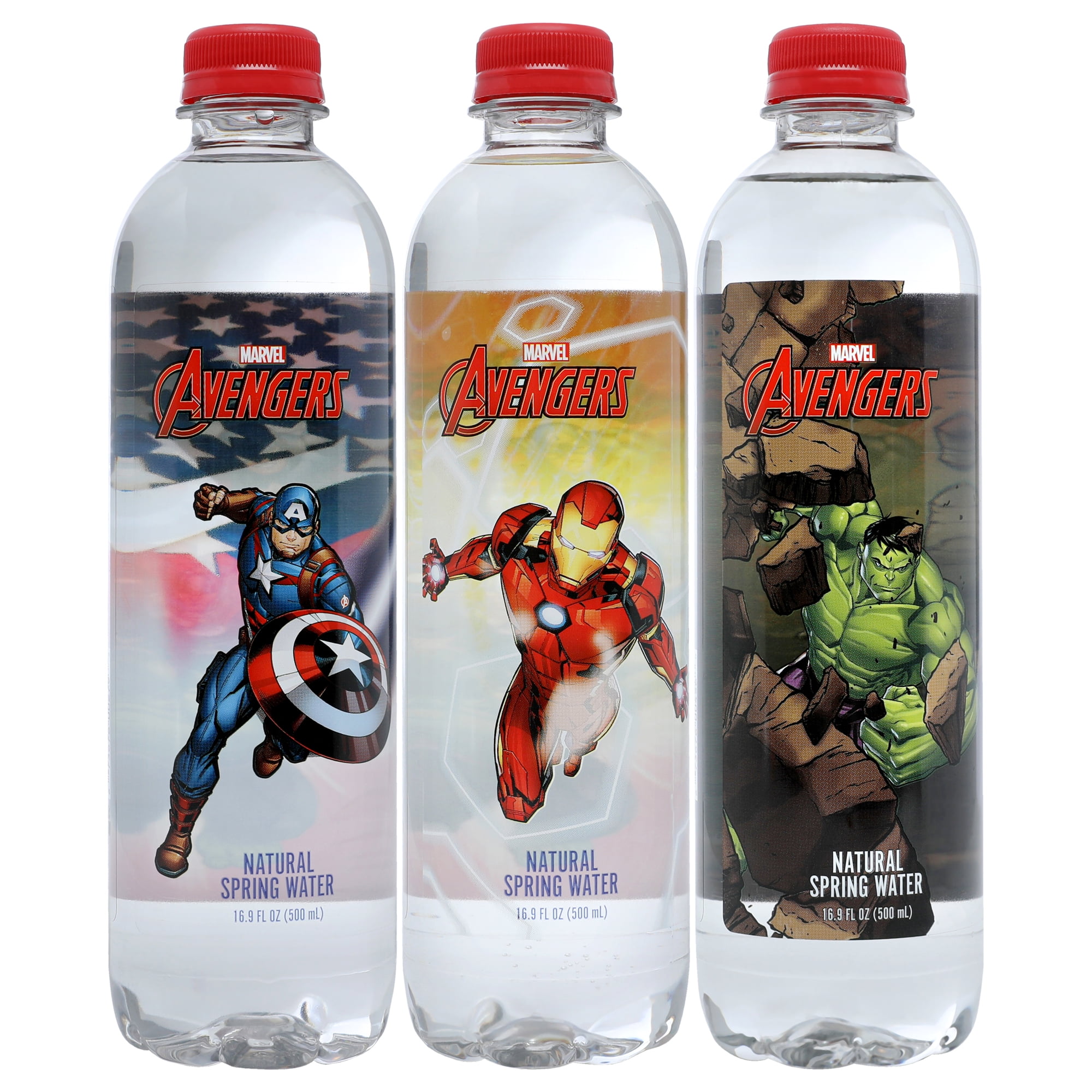 Marvel Avengers Marvel Avengers Water Bottle, Bottled Water, 24 x 16.9 oz
