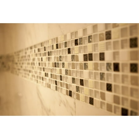 24 Inch Marble Mosaic - Laminated Poster Marble Tiled Mosaics Tiles Wall Poster Print 24 x 36