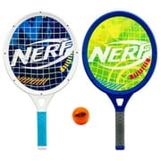 Nerf Foam Tennis Set for Kids - 2 Player Kids Tennis Set - Jumbo Rackets and Foam Tennis Ball