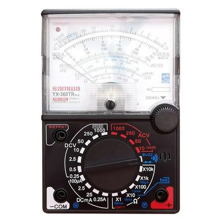 BJYX YX-360TRn Analog Multimeter Plastic AC DC Volt Ohm Current Testing ...