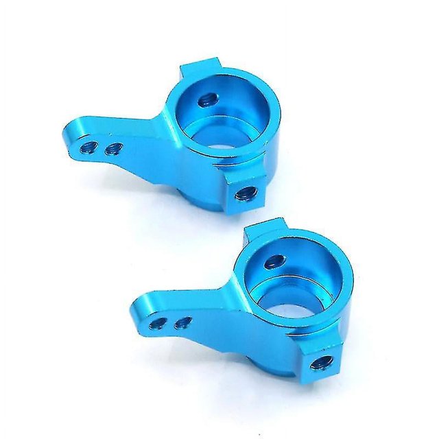 Copa de dirección delantera de Metal de 2 uds para piezas de coche trepador de control remoto 1/10, 5
