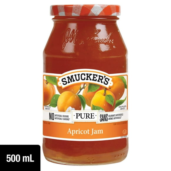 Smucker's Pure Apricot Jam 500mL, 500 mL