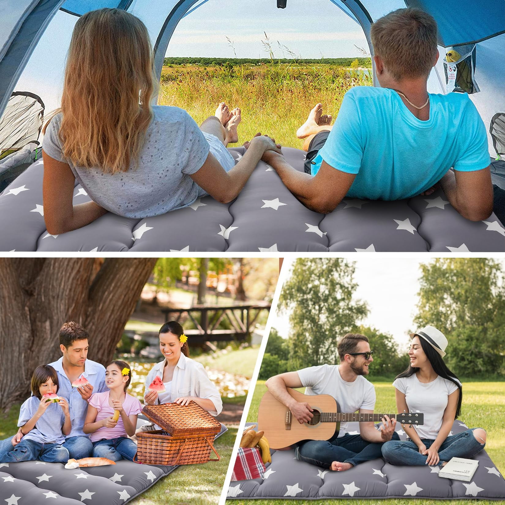 Huisuilinss Japanese Floor Mattress,Full Size Futon Mattress,Twin Size Tatami Mat,Floral Pattern Foldable Roll Up Mattress,Sleeping Pad,Dormitory Mattress Floor Bed For Camping Travel Guest Room
