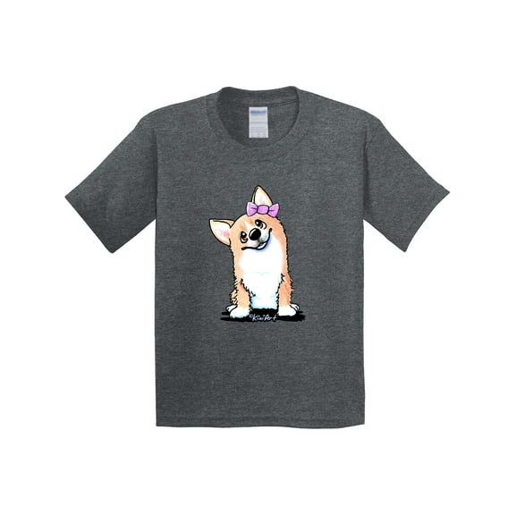 Inktastic Corgi Puppy Girl Youth T-Shirt