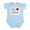 Sky Blue, variant on CafePress - My Heart Belongs To A ROOFER Infant Bodysuit - Baby Light Bodysuit, Size Newborn - 24 Months
