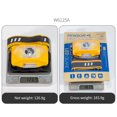 thumbnail image 4 of Tipo C Cabezal de carga Linterna Faro Mini luz de trabajo (Amarillo W6125A), 4 of 5