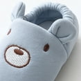 thumbnail image 4 of Huowey Kids Slippers House Shoes Cute Cartoon Printing Slipper For Home Indoor Winter Bedroom Non Slip Soft Warm Sport Shoes,Light blue,12-24 Months, 4 of 7