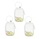 thumbnail image 2 of Organizador de muñecas pequeño, organizador colgante, estuche de almacenamiento para minifiguras para muñecas. Cuadrado Blanco, 2 of 9