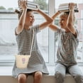 thumbnail image 5 of Masteelf Adorable Straw Hats for Kids Girls with Woven Design and Assorted Color Perfect for Summer Beach Play, 5 of 11