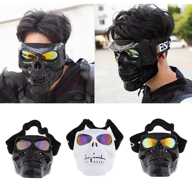 TPU de Las Gafas de Motocicleta 3pcs, Lente ordenador, Gafas de Del Cráneo de La Esponja de La Elasticidad Cola Gafas al aire libre de la motocicleta