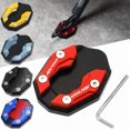 thumbnail image 2 of Motorcycle Side Parking Kickstand Support Plate Extension Pad for PCX150 PCX160, 2 of 10