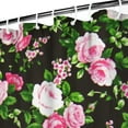 thumbnail image 4 of Waterproof Pioneer Shower Curtain 72x84 Inch Polyester Unique Cute Floral Shower Curtain for Bathroom Hotel Home Decor with 12 Plastic Hooks, 4 of 5