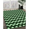 thumbnail image 3 of Ahgly Company Machine Washable Indoor Rectangle Transitional Night Black Area Rugs, 8' x 12', 3 of 7