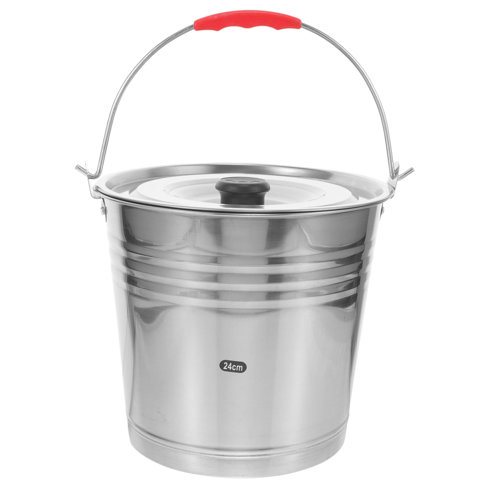 HOMEMAXS Stainless Steel Ice Bucket for Storage Use Silver Color Very Convenient for Beer Drinks Cooling 1