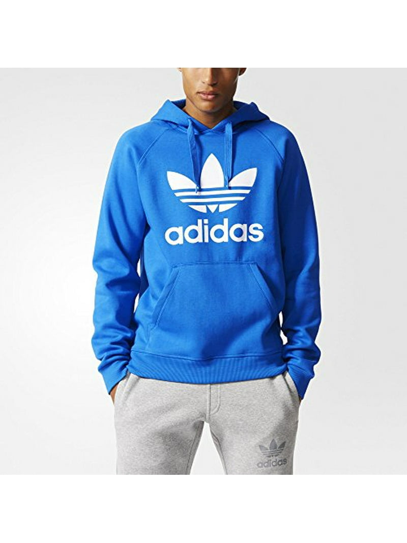 Adidas Originals 3Foil Hoodie, Bright Blue, AB7591 (X-Large) - Walmart.com