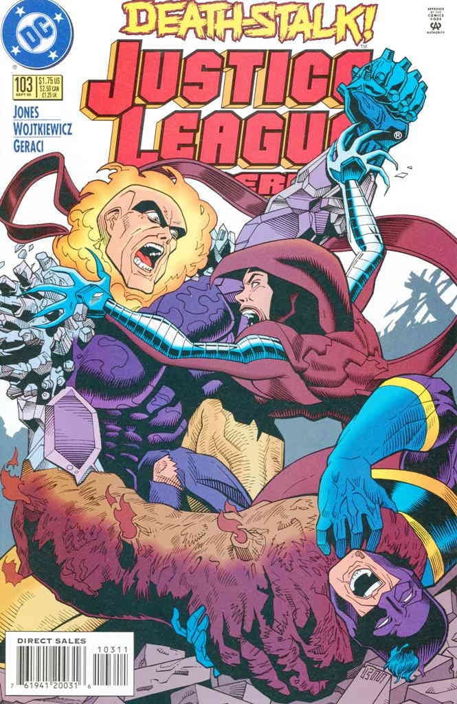 Cover of Justice League America #103