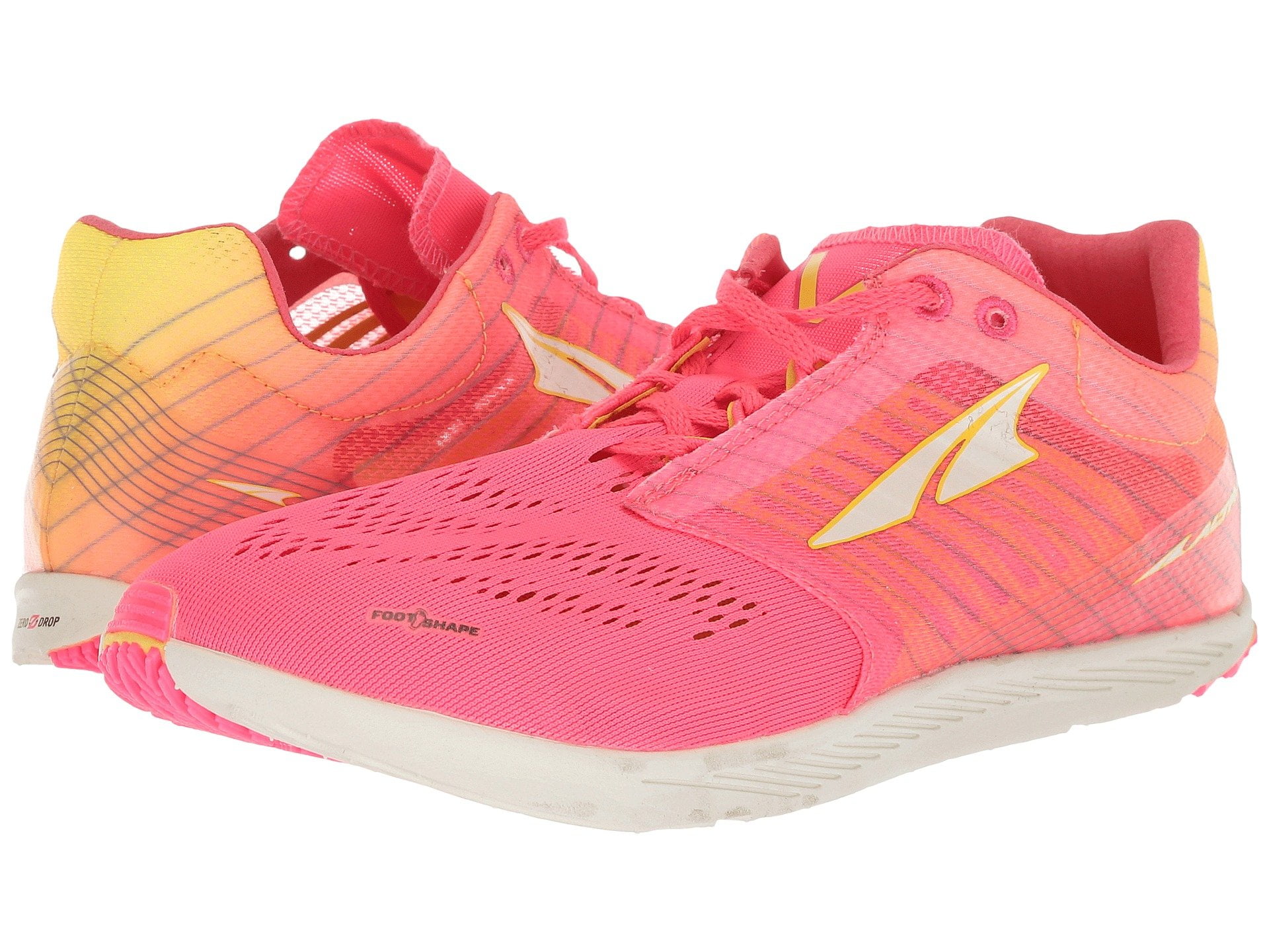 Fragua tenga en cuenta con las manos en la masa Altra Women's Vanish-R Lace-Up Zero Drop Athletic Running Shoes Yellow/Pink  (10.5M) - Walmart.com