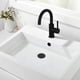 thumbnail image 3 of Sink Drain with Overflow, Pop-Up Sink Drain, Universal Drain Plug, Matte Black, 3 of 5