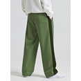 thumbnail image 2 of GINGTTO Men's Sweatpants Loose Fit Elastic Waist With Pocket Drawstrings Green Soft And Warm, 2 of 6