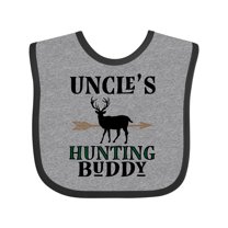 Inktastic Uncle Deer Hunting Buddy Boys Baby Bib