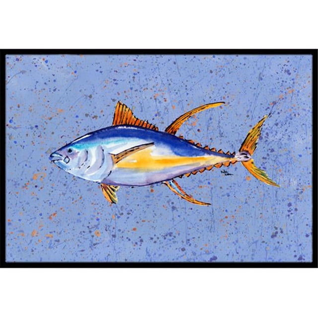 Carolines Treasures 8535MAT 18 x 27 In. Tuna Fish Indoor or Outdoor Mat