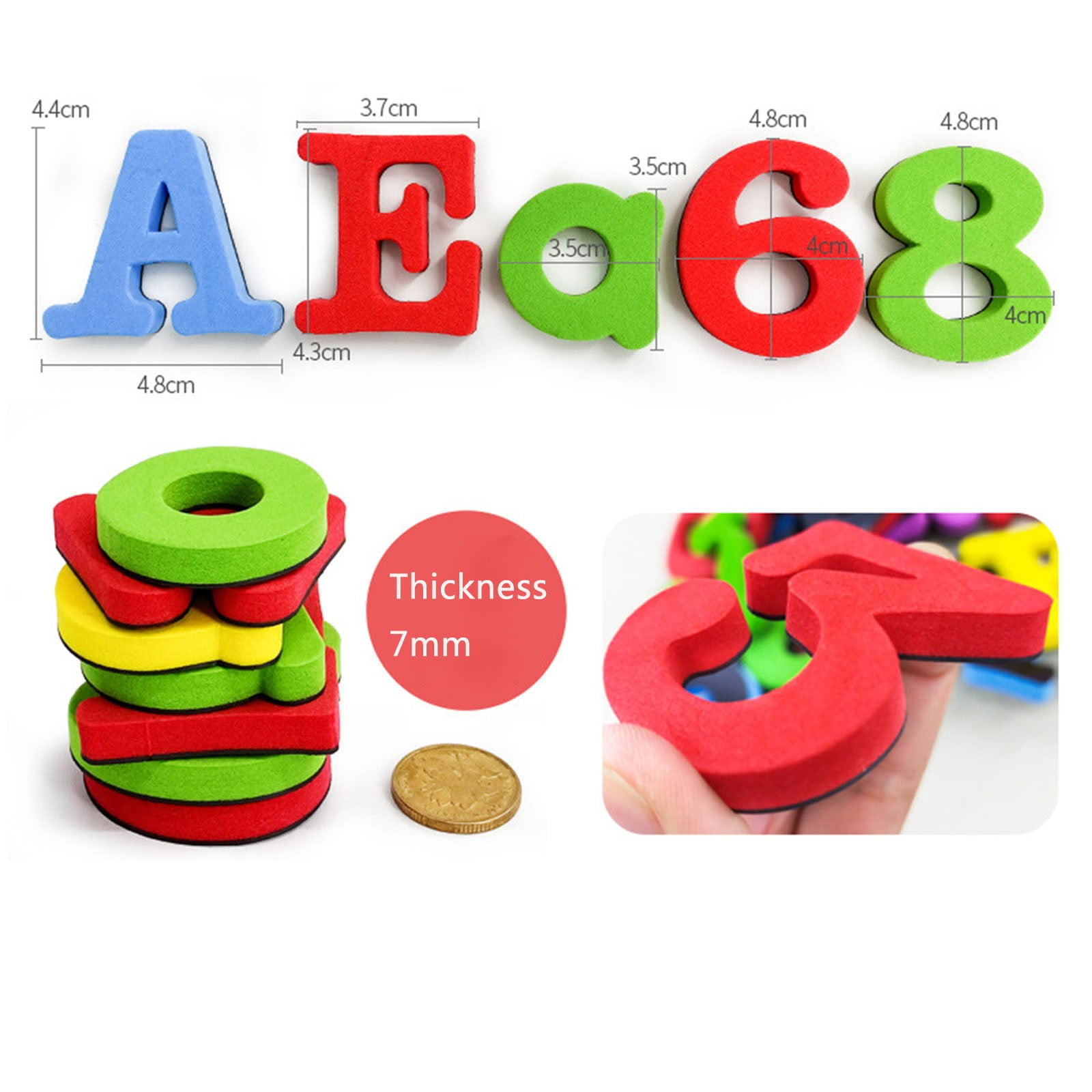 Twfbrm Magnetic Letters And Numbers For Classroom Educating Kids In Educational Alphabet Refrigerator Magnets Building Preschool Toddler Spelling And Learning