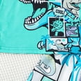 thumbnail image 6 of TOWED22 Infant Toddler Boy Casual Outfits 2pcs Sleeveless Tank Shirt + Print Drawstring Shorts Summer Clothes Set(Green,6-9 M), 6 of 9