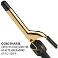 thumbnail image 3 of Hot Tools Pro Signature 3/4" Gold Curling Iron, Gold and Black, 3 of 7
