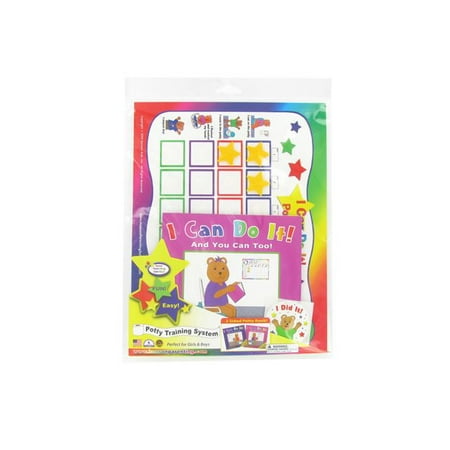 Kenson Kids Potty Training Chart Set - Pink
