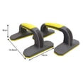 thumbnail image 5 of YIFAEUX 1 Pair Push-Up Handle Anti-slip Men Women Abdominal Exercise Trainer Push-up Grip Bars Support Stand Home Gym Fitness Equipment, 5 of 7